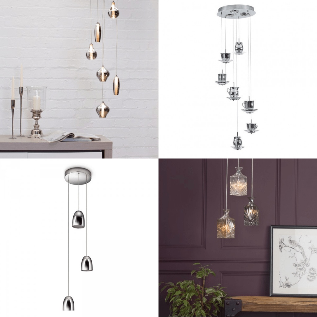 pendant lighting cluster pendants and cascade pendants at Litecraft