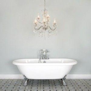 how to hang a chandelier bathroom chandelier