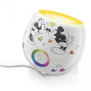 Childrens Disney colour changing lamp gift idea