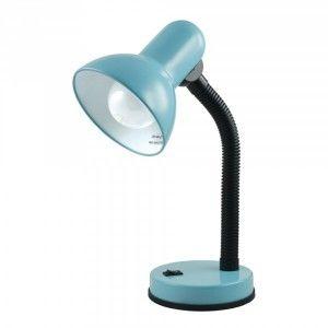 Colourful desk lamp blue