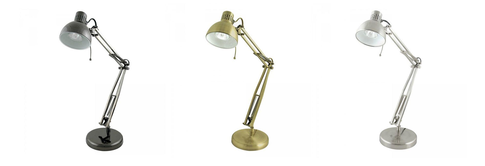 Study in Style : Industrial Style Task Lamps and Accessories
