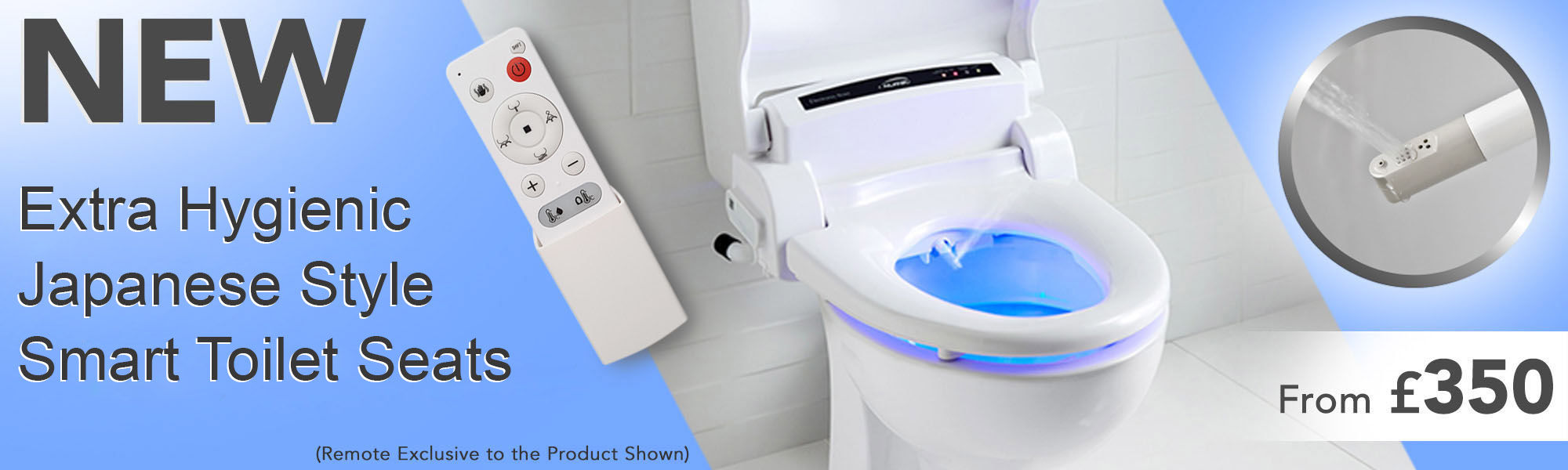 New Extra Hygienic Japanese Style Smart Toilet Seats