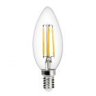 4 Watt LED Vintage Style Filament E14 Light Bulb - Natural White