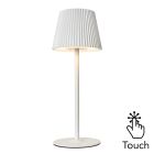 Elowen Rechargeable LED Table Lamp - White