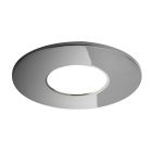 Fixed LED Fire Rated IP65 Recessed Downlight - Black Chrome