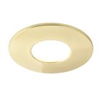 Fixed LED Fire Rated IP65 Recessed Downlight - Satin Brass