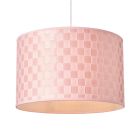 Sovin Woven Easy to Fit Drum Shade - Pink