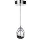 Visconte Bulla 1 Light LED Ceiling Pendant - Chrome