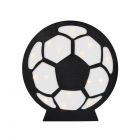 Glow Football Table Lamp - Black and White