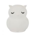 Glow Owl Adhesive Wall Night Light - Colour Changing