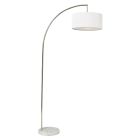 Rodney Curved Floor Lamp - White