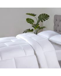 12 Tog Bamboo Double Duvet, White