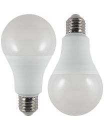 2 Pack of 14 Watt Large GLS LED E27 Edison Screw Light Bulb - Daylight White