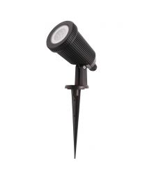 Nelson Outdoor Adjustable Spike Light - Black