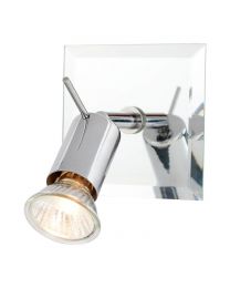 Mercury 1 Light Spotlight Mirror - Chrome