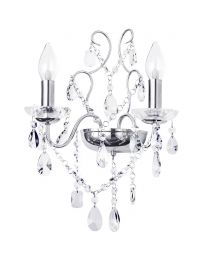 Marquis by Waterford - Annalee LED Bathroom Wall Light - Chrome