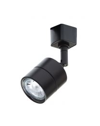 Soho GU10 Single Track Circuit Spotlight Head - Black