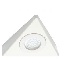 Fonte Kitchen 1.5 Watt LED Triangular Ceiling Downlighter with Frosted Shade - White