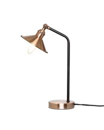 Danica 1 Light Industrial Style Table Lamp - Antique Copper