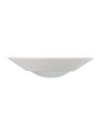 Eige Wall Uplighter with Glass Diffuser - White
