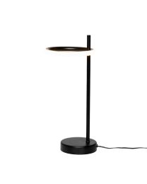 Geo LED Ring Table Lamp - Black