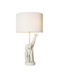 Giraffe Table Lamp - Ivory