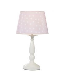 Glow Polka Dot Table Lamp - Pink
