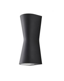 Keila Outdoor Egg Timer Style LED Up and Down Wall Light - Anthracite