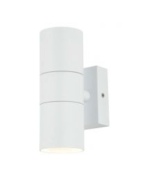 Kenn 2 Light Up and Down Outdoor Wall Light - White