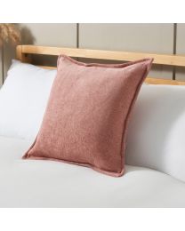 Oxford Chenille Cushion, Pink