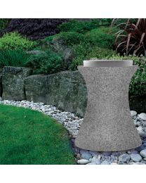 Xantian LED Outdoor Light Up Stool with Cushion - Light Grey