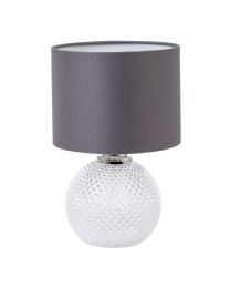 Pina Light Up Base Table Lamp - Clear