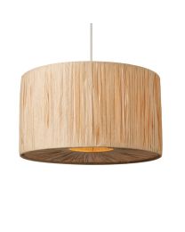 Quinn Paper Raffia Easy Fit Shade, Natural