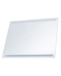 Clent LED Bathroom Mirror Wall Light - Chrome