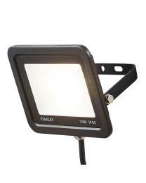 Stanley 30 Watt LED Slimline Outdoor Flood Light - Black
