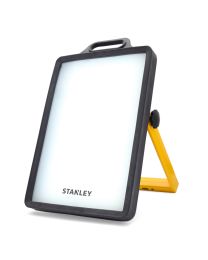 Stanley 50 Watt LED Portable Outdoor Area Panel Work Light - Yellow and Black