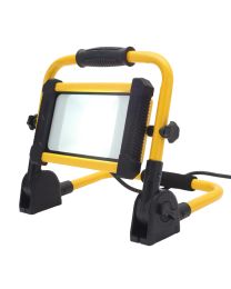 Stanley 50 Watt Portable Outdoor Folding Work Light - Yellow and Black