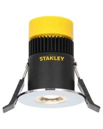 Stanley Narva IP65 Fire Rated Fixed LED Downlighter - Chrome