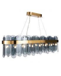 Visconte Avellino 16 Light Ceiling Pendant Light - Brass