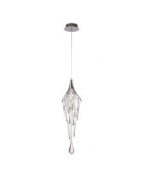 Visconte Efendee 1 Light Ceiling Pendant - Chrome