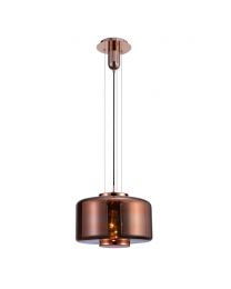 Visconte Firenze 1 Light 40cm Ceiling Pendant - Copper