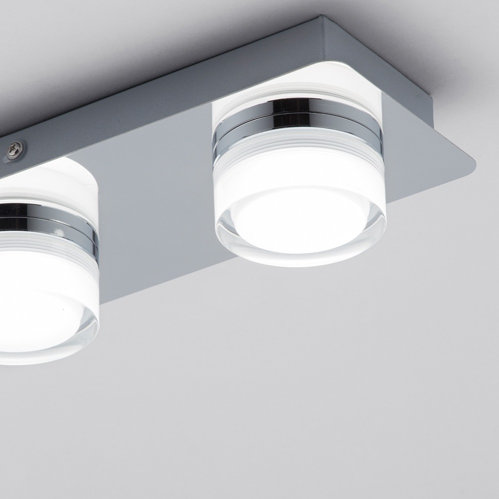 Bolton Bathroom 4 Light Led Ceiling Spotlight Bar Litecraft