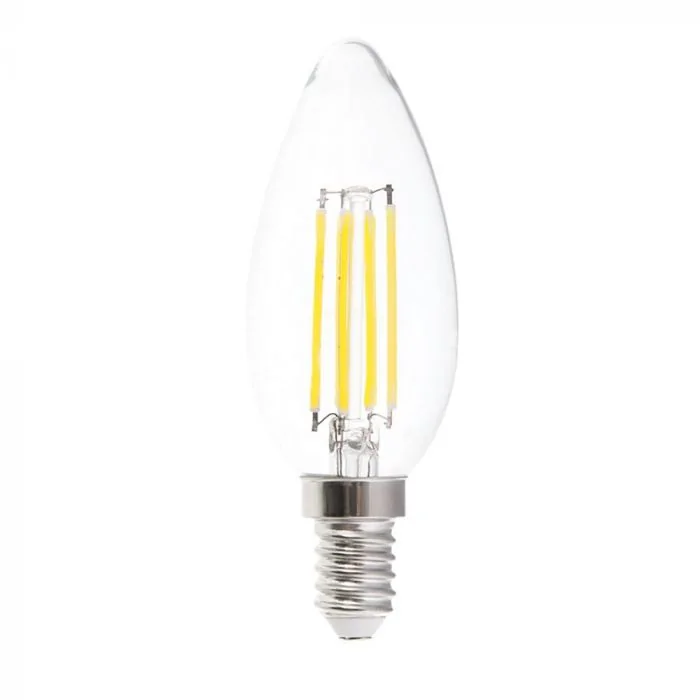 rollen Zij zijn Zeeanemoon 6 Watt LED Vintage Filament Light Bulb - White | Litecraft