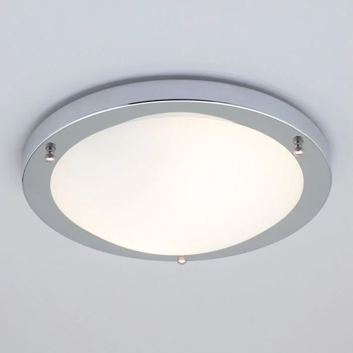 Mari Large Flush Bathroom Ceiling Light Chrome Litecraft - Large Flush Led Ceiling Lights Uk