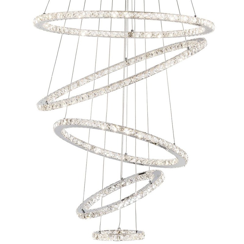 hoop pendant light for kitchen lighting